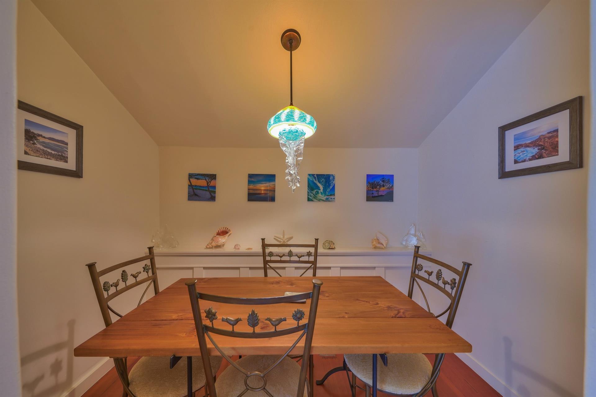 Dining Nook, Gather for Coffee, Meals, Games and Conversation