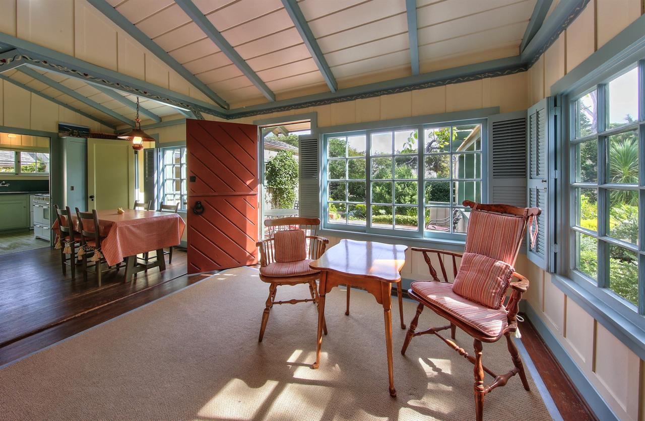 Vaulted Ceilings, LightFilled Rooms with Garden Views