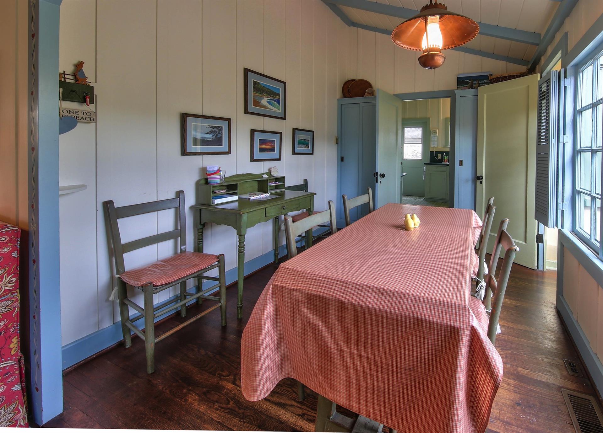 LightFilled Dining Area Seats 4