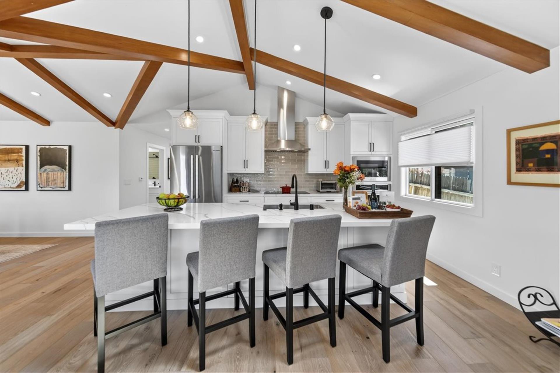 Bar Seating for the Chefs Kitchen