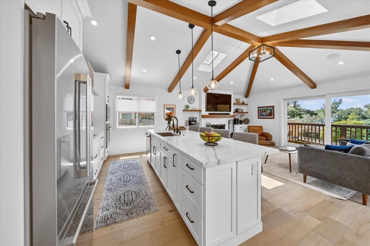 Stainless Steel Appliances and Gleaming Countertops