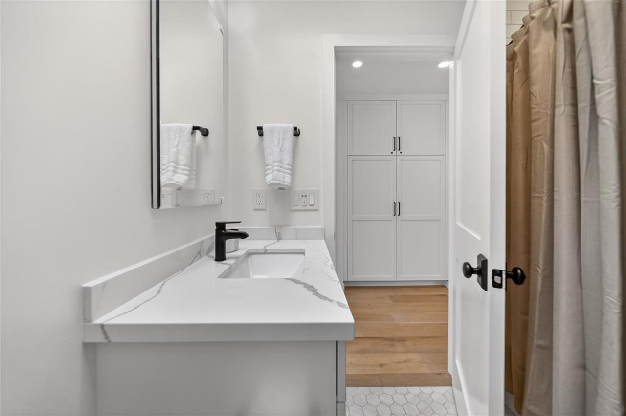 Full Hall Bathroom with ShowerOverTub