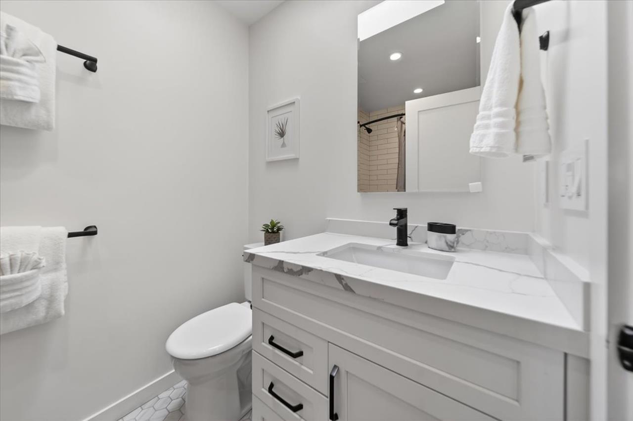 Full Hall Bathroom with ShowerOverTub