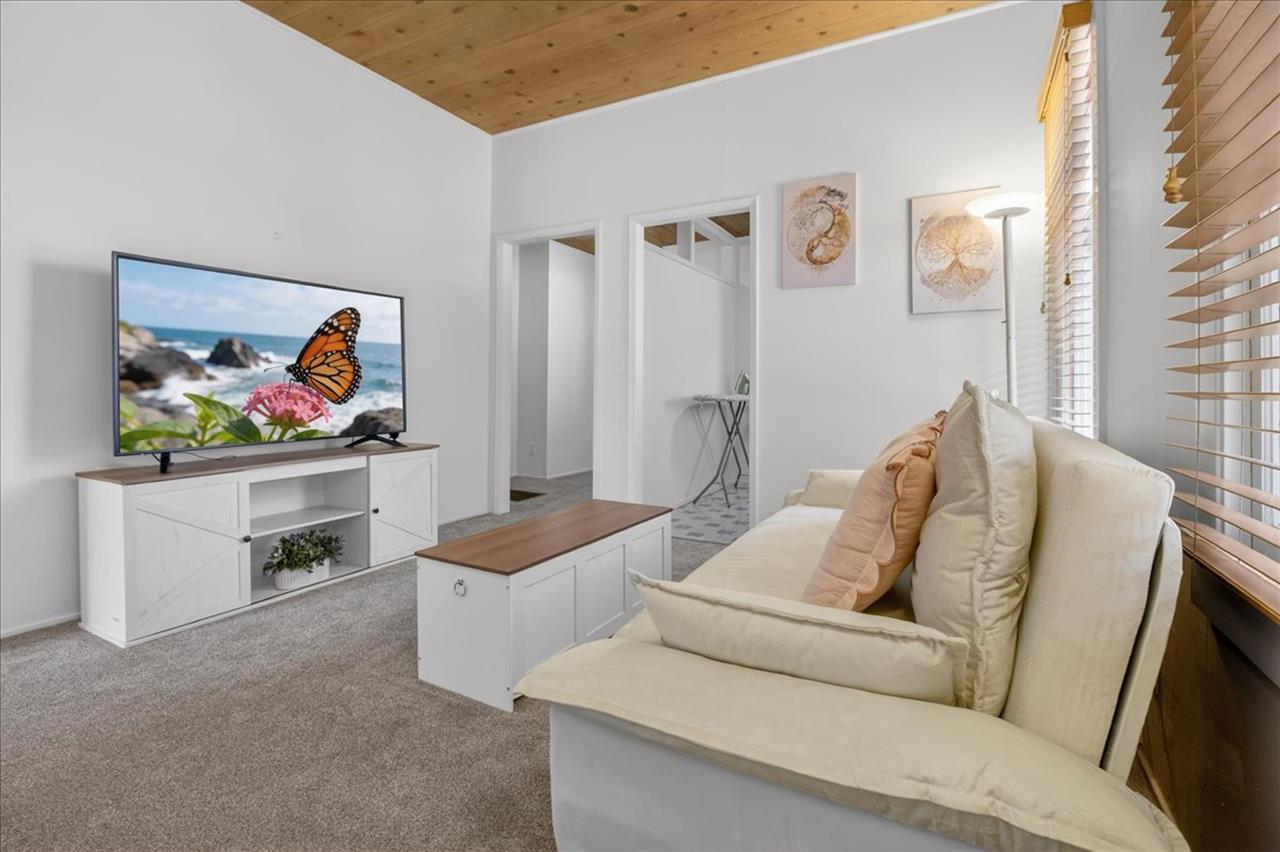 Den  Media Room with Smart TV