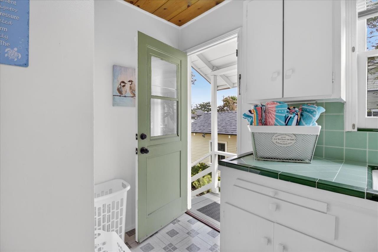 Mud Room with Sink, Iron and Ironing Board