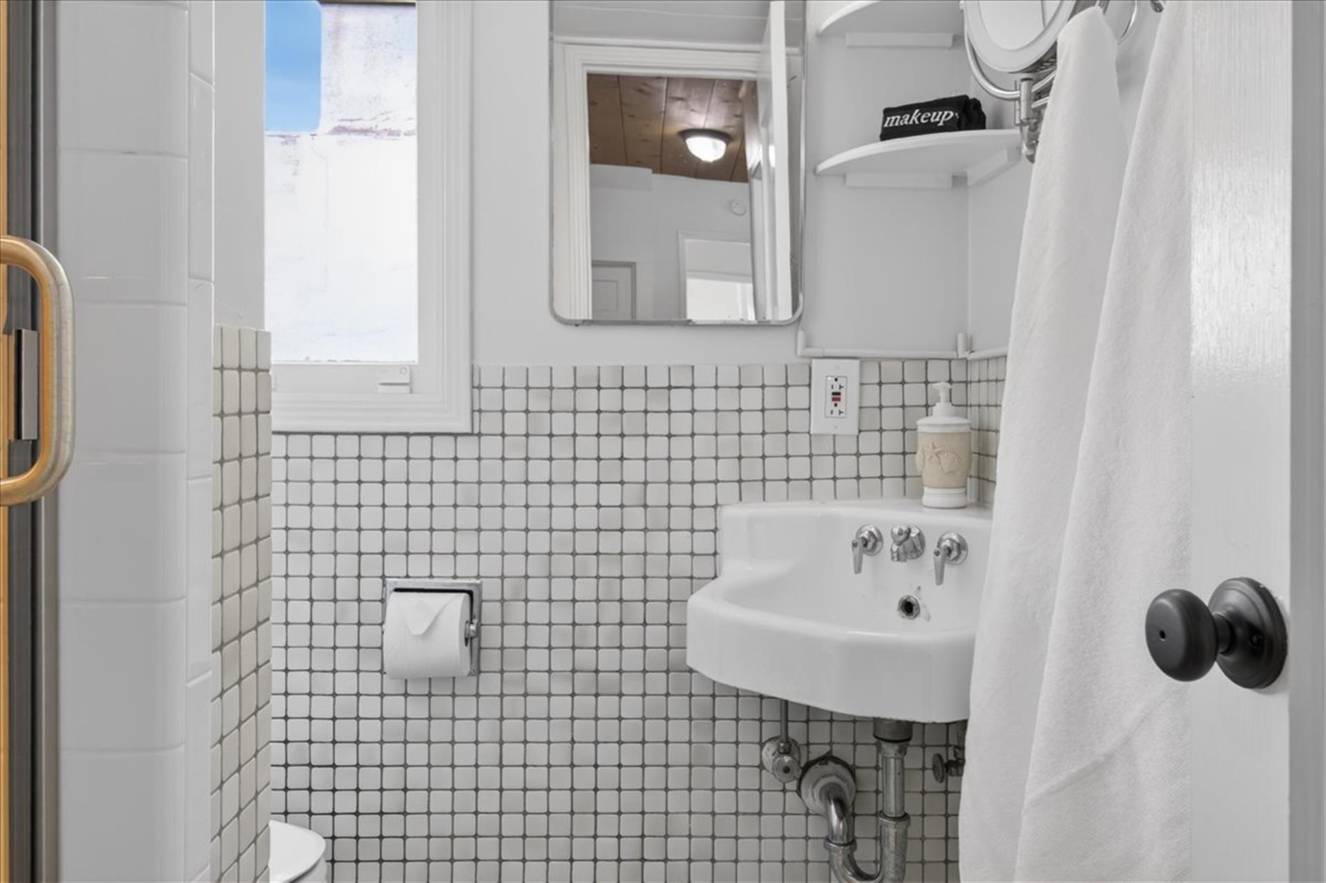 One of Two First Floor Bathrooms, Standing Shower