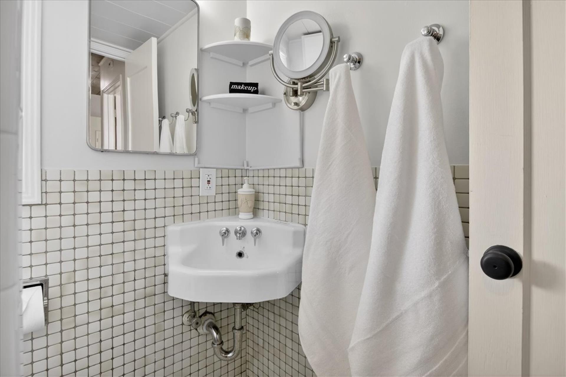 One of Two First Floor Bathrooms, Standing Shower