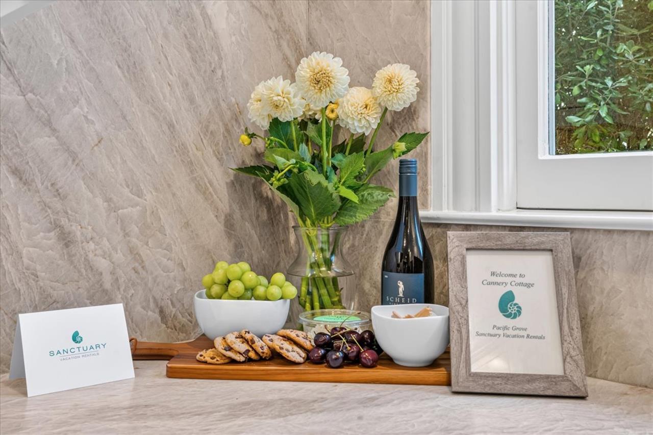 Wine and Cheese to Welcome You Just Add Fruit