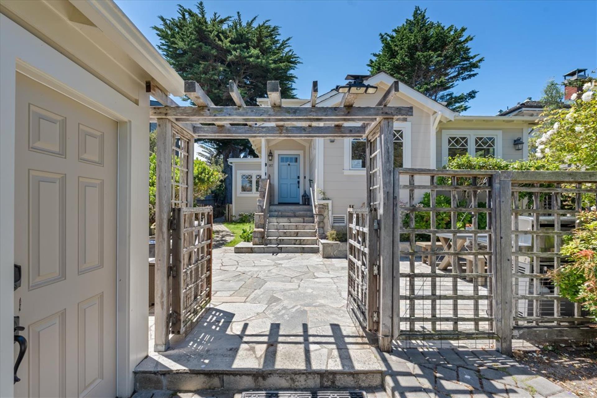 Entrance to the Front Patio