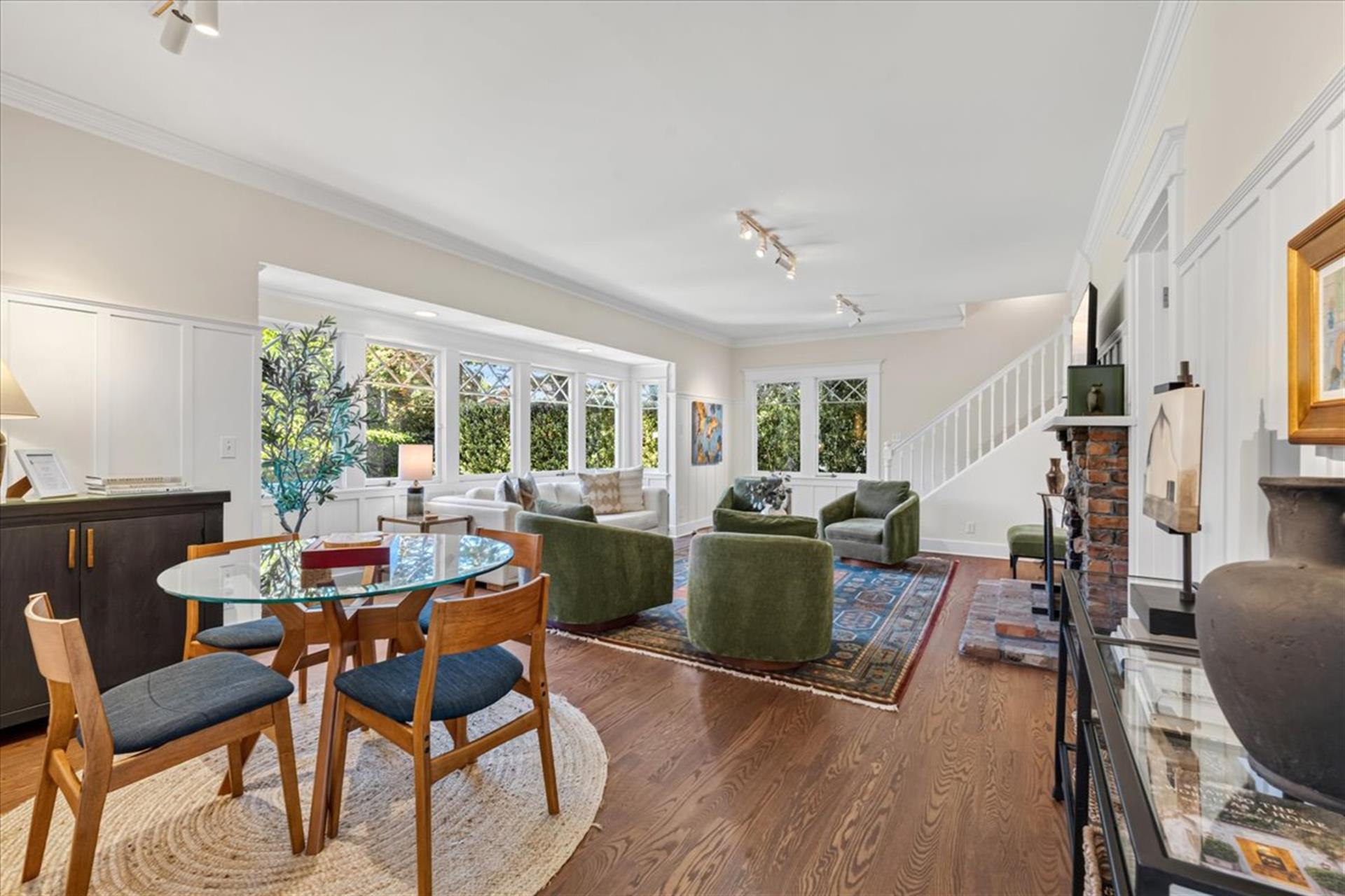 Living Room with Game Table