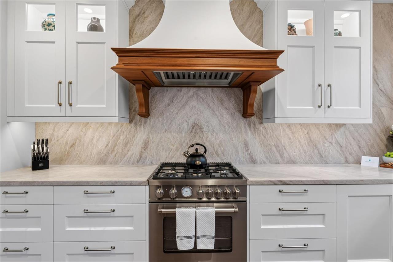 Kitchen has High Quality Stainless Appliances