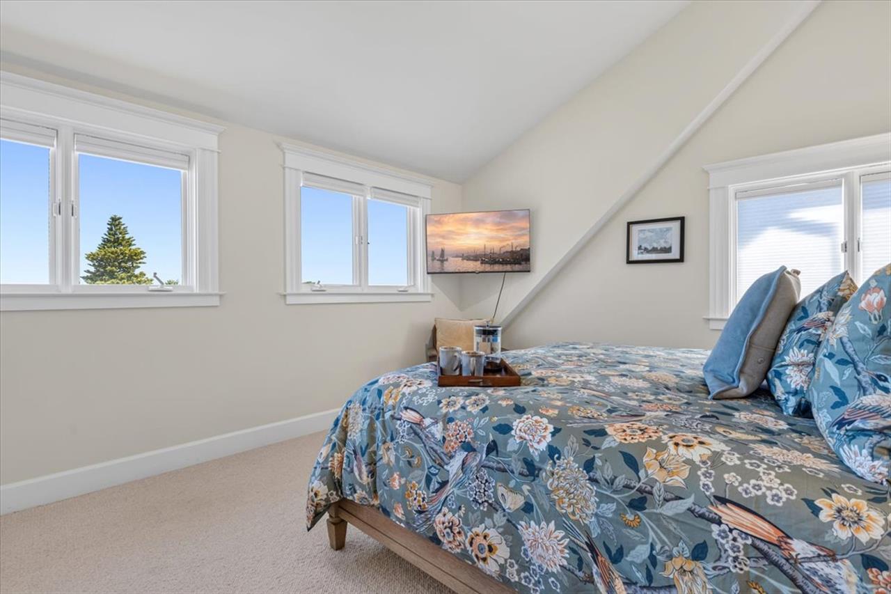 Bedroom 1  Upstairs  CAL King Bed and Ocean Views
