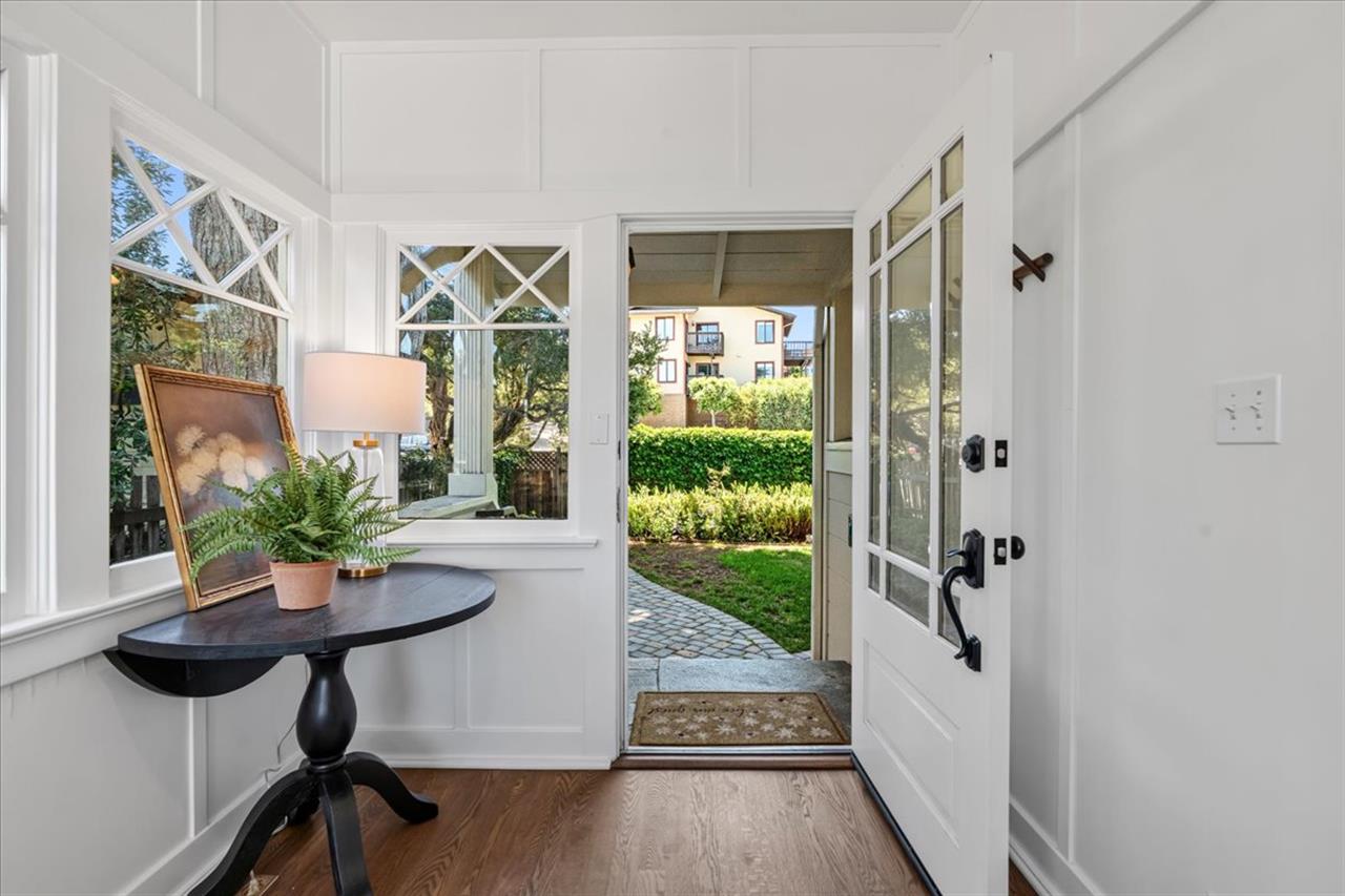 Entry Foyer from the Backyard