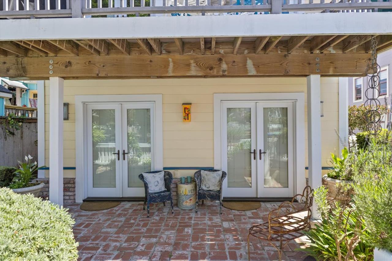 Patio Off the Two Ground Floor Bedrooms