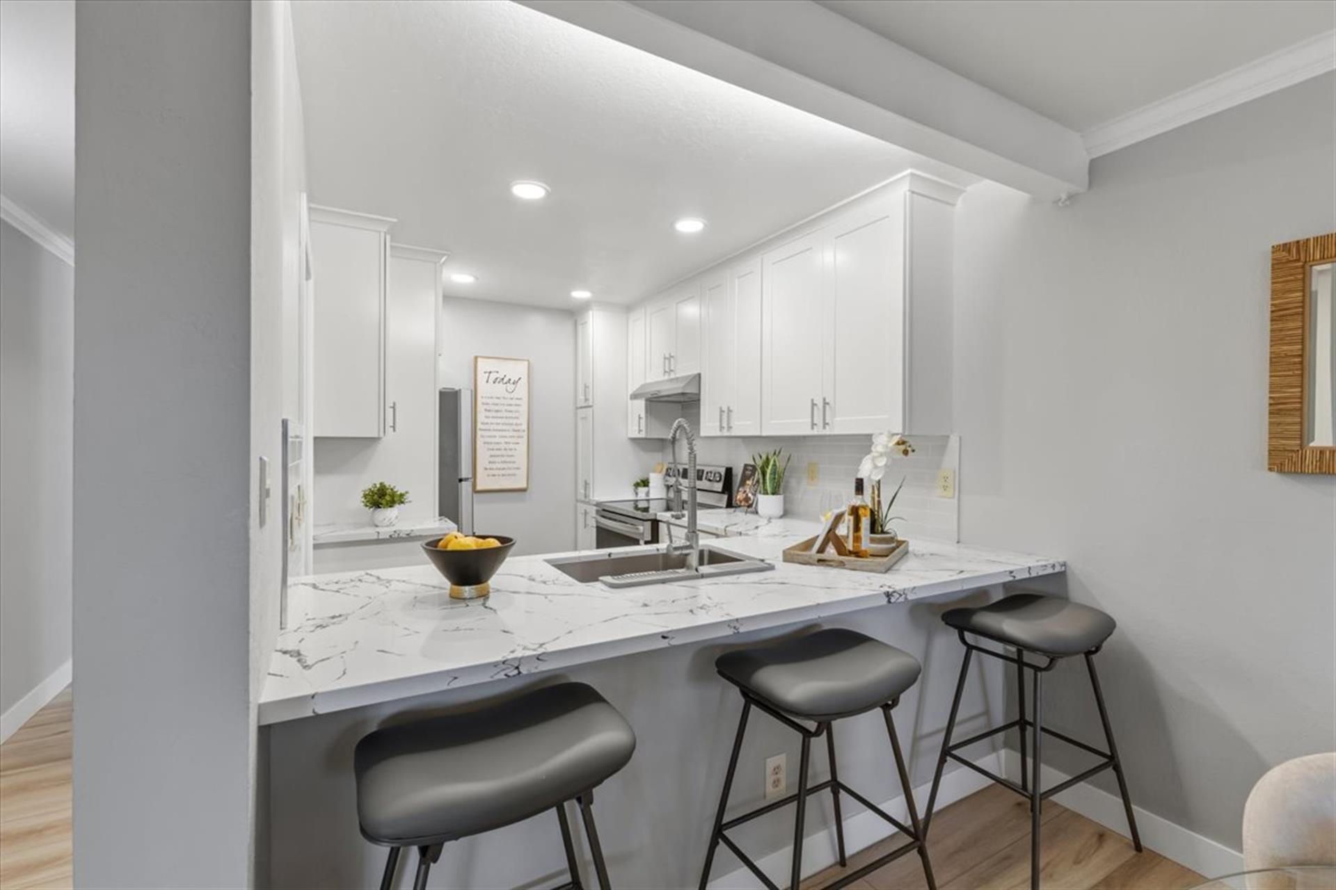 Kitchen will be unfurnished