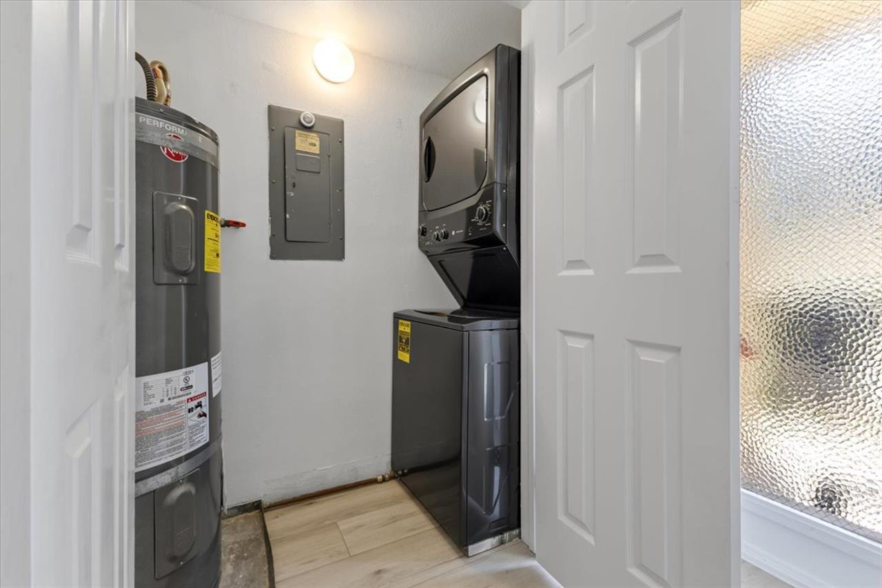 Stacked Washer and Dryer