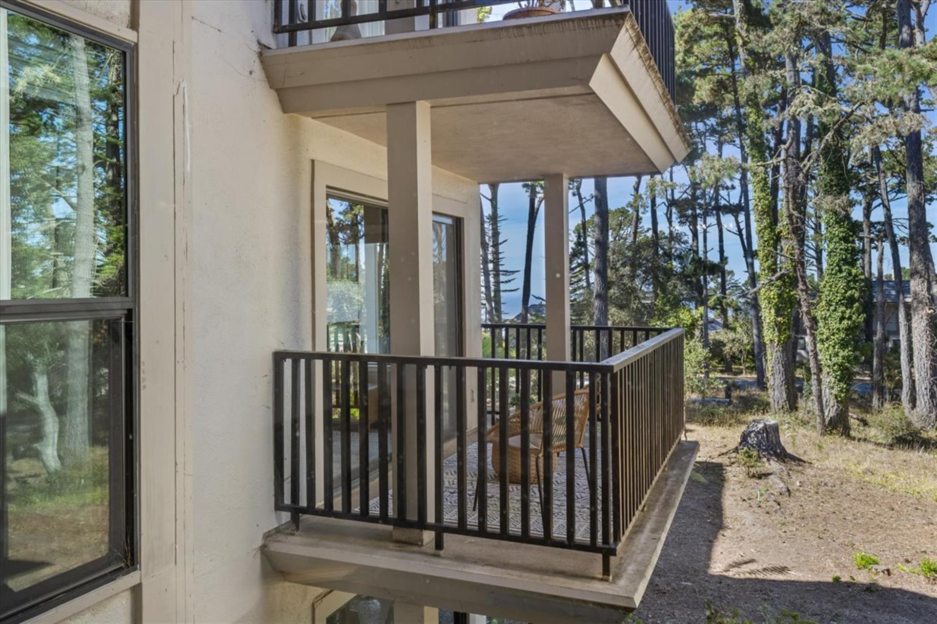 Balcony furniture will be removed