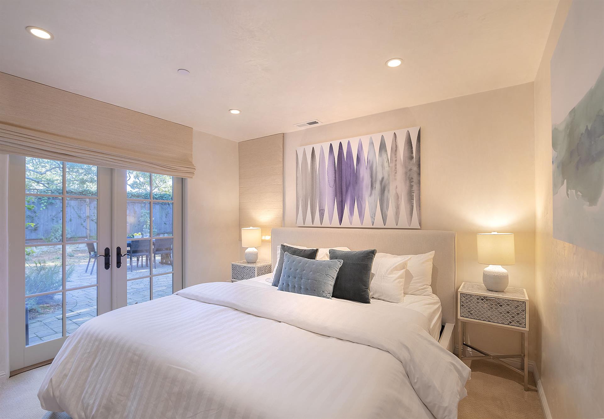 Bedroom 2, King, Downstairs, Patio Access
