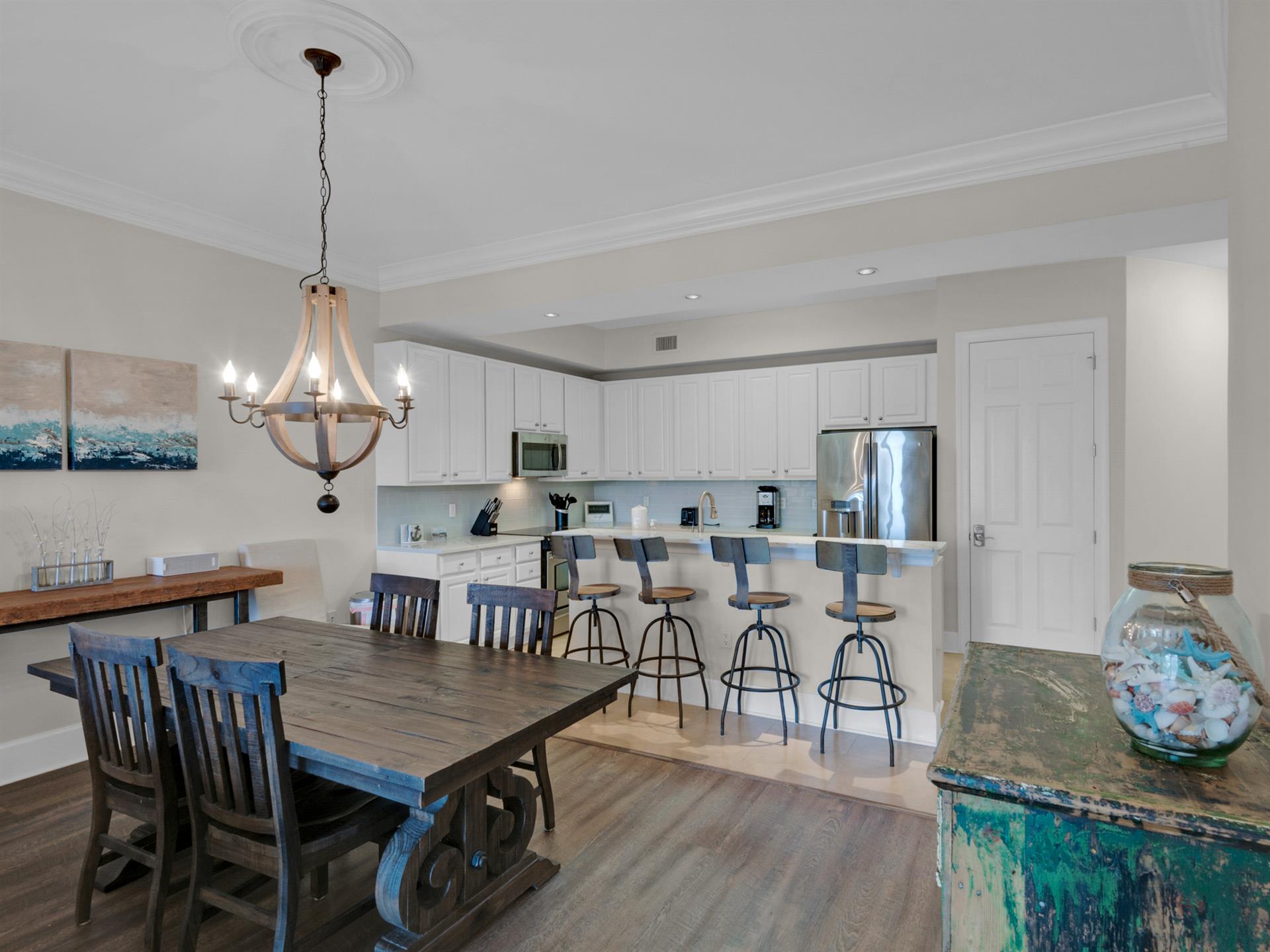 Dining Area and Kitchen