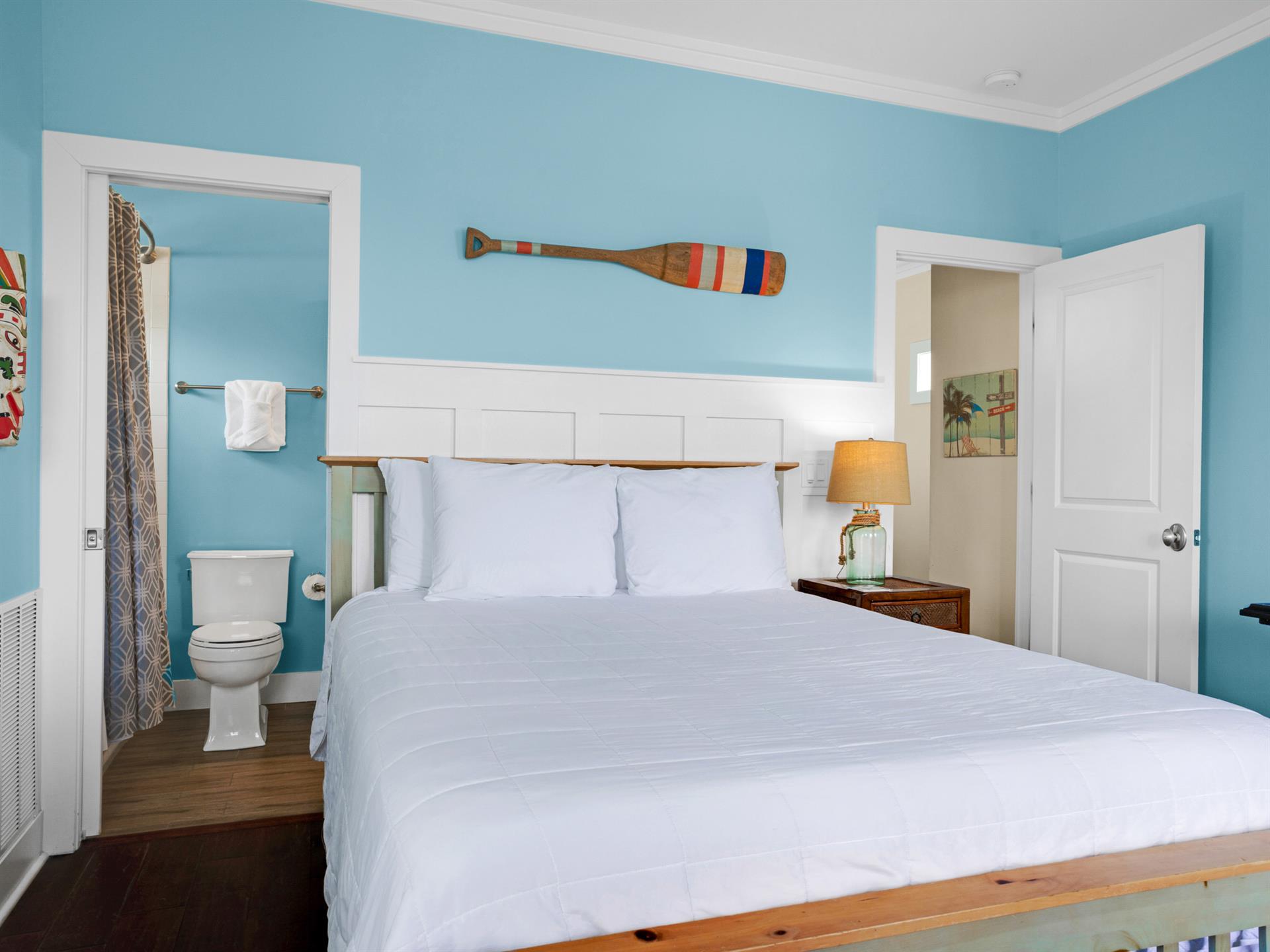 Queen Guest Bedroom on 2nd floor