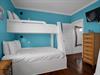Triple Bunks Guest Bedroom with TV