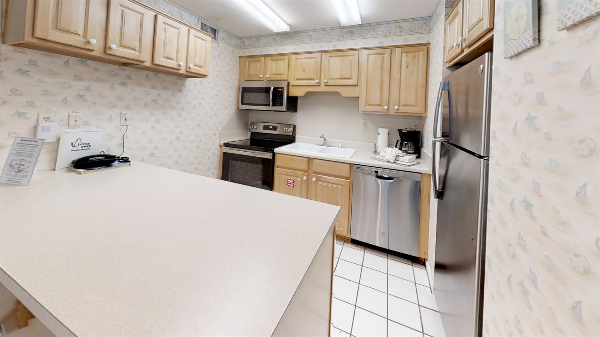 JettyEastCondominiumResortUnit504BKitchen1