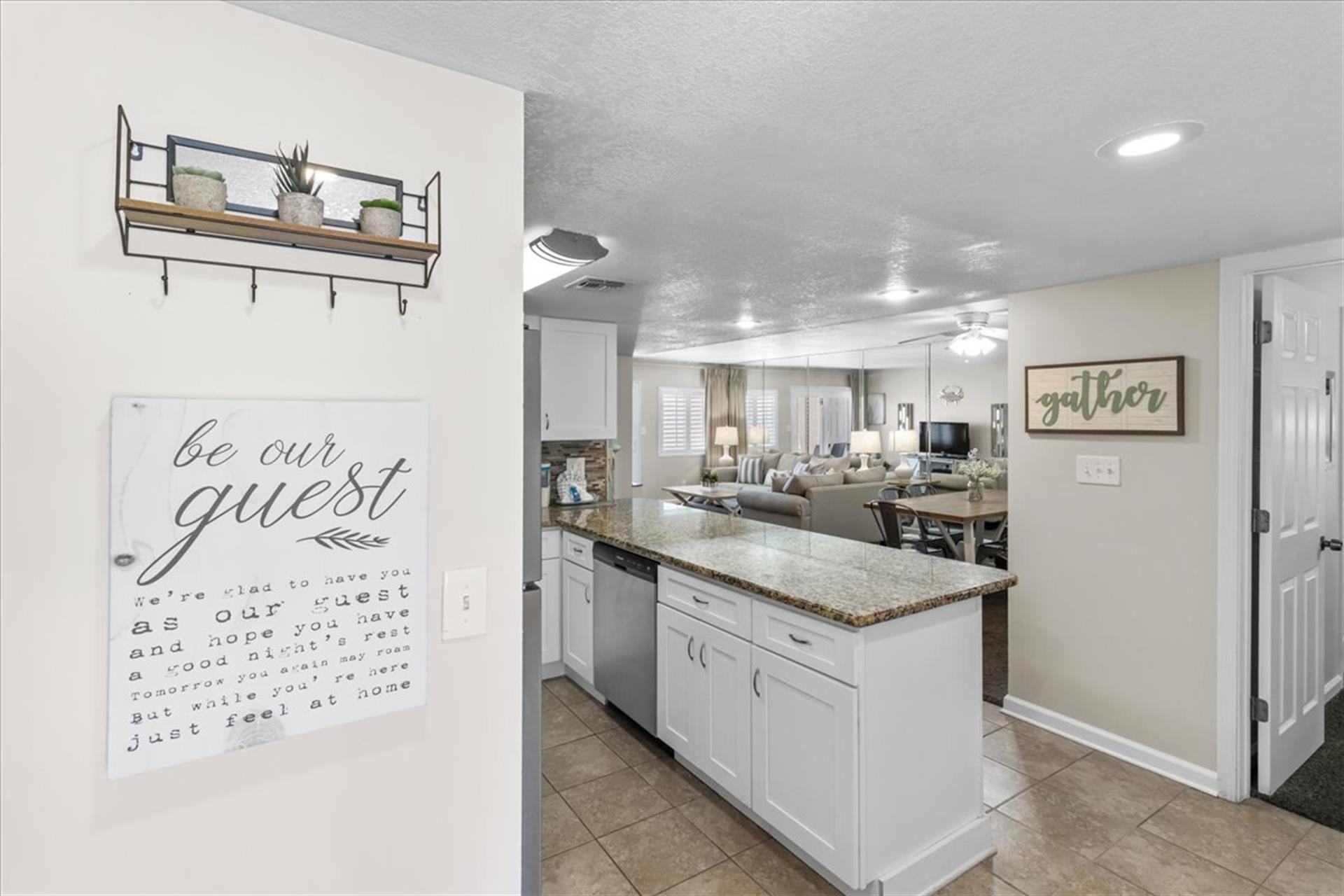 Unit Entrance  Kitchen