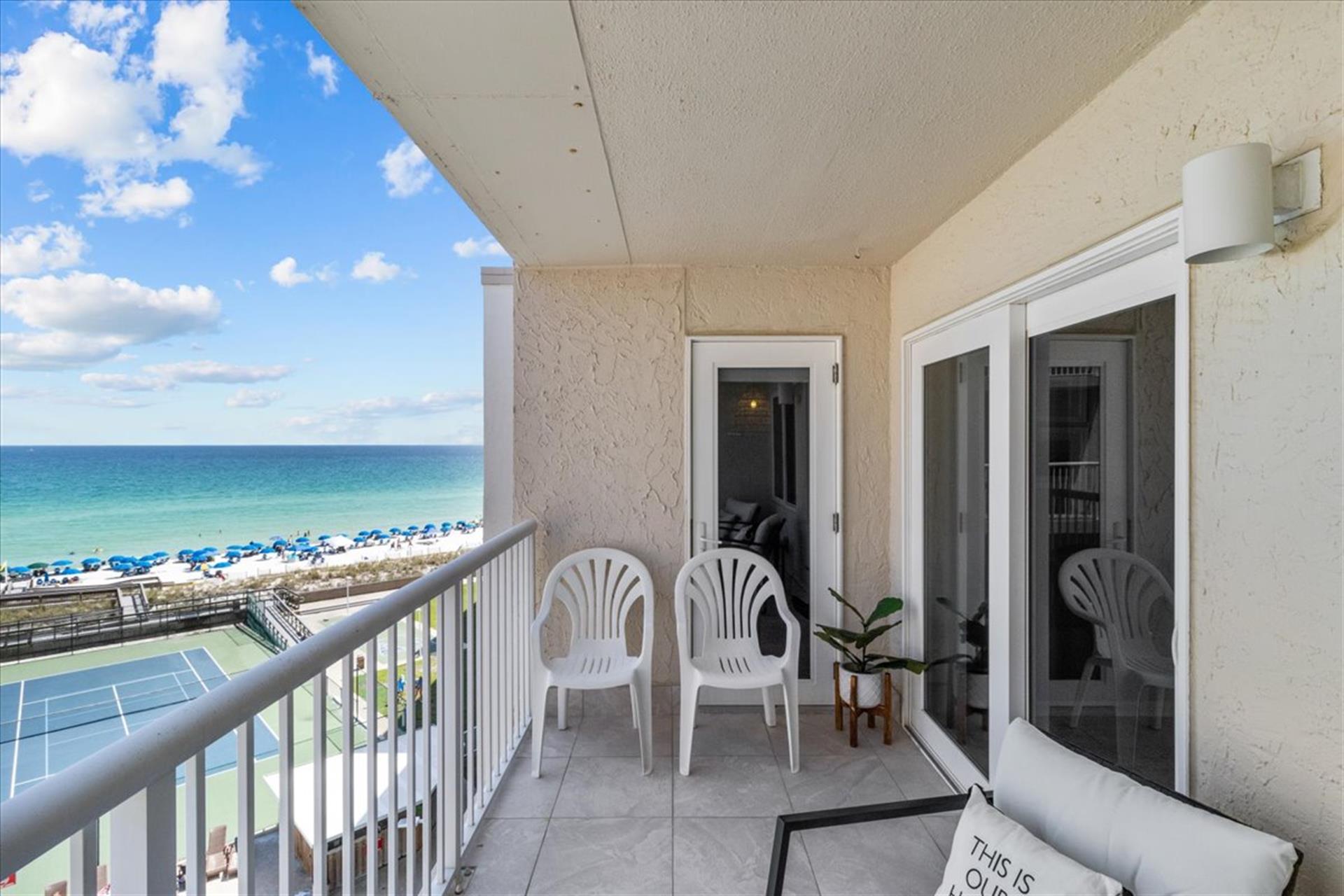 HSRC 611 Private Balcony With Gulf View