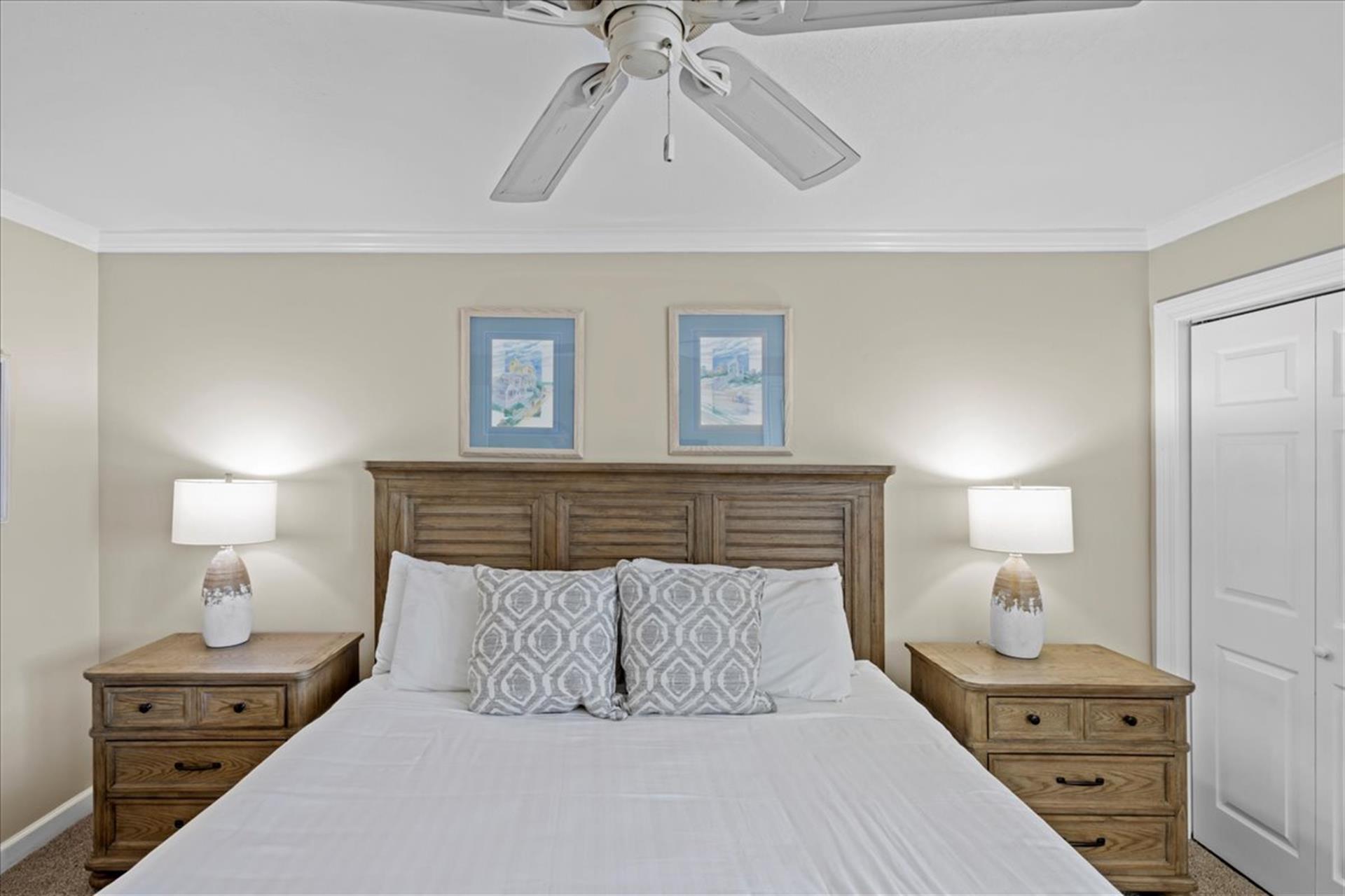 HSRC Master Bedroom With King Bed