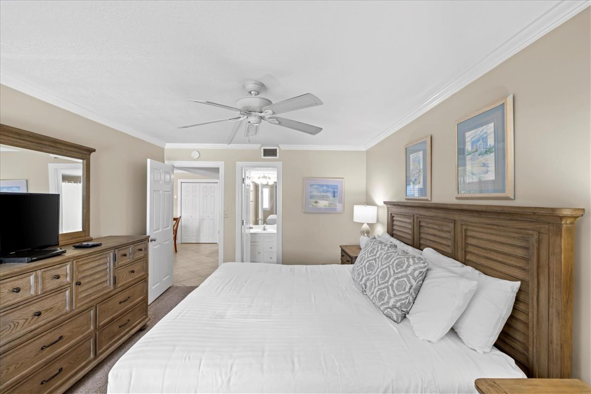 HSRC Master Bedroom With King Bed