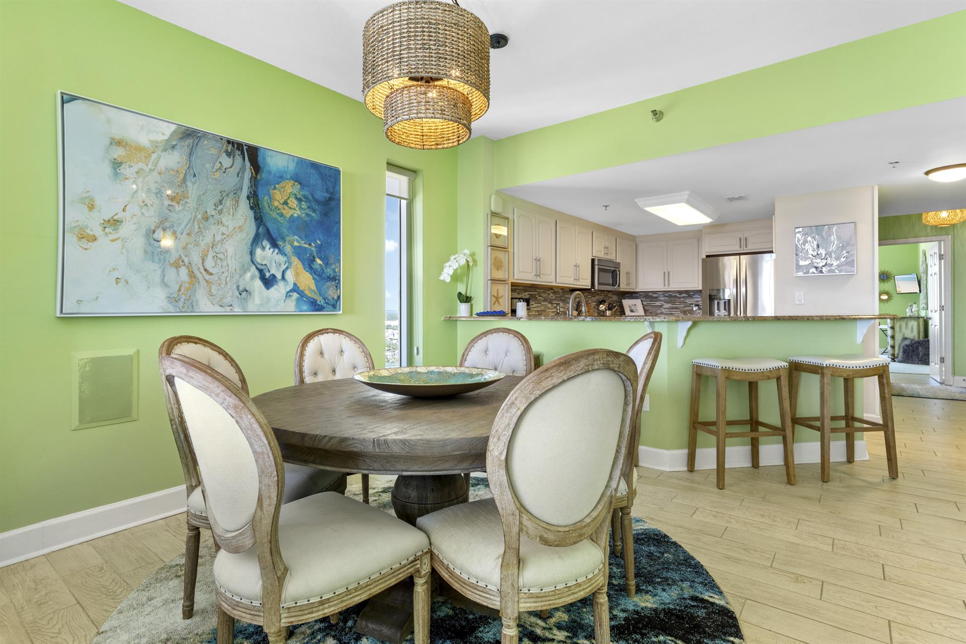 Dining and Kitchen Areas