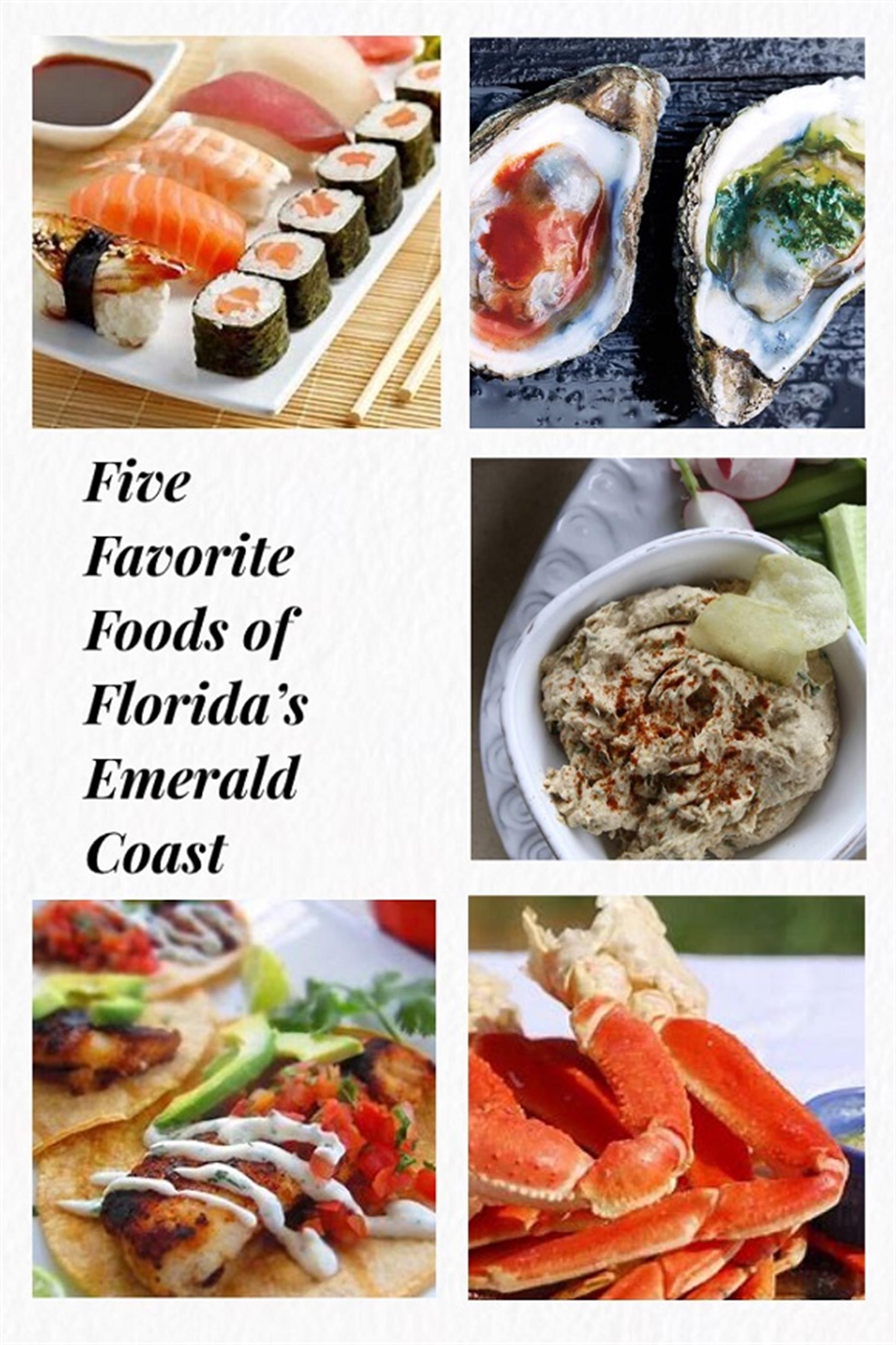 5 Favorite Foods of Floridas Emerald Coast
