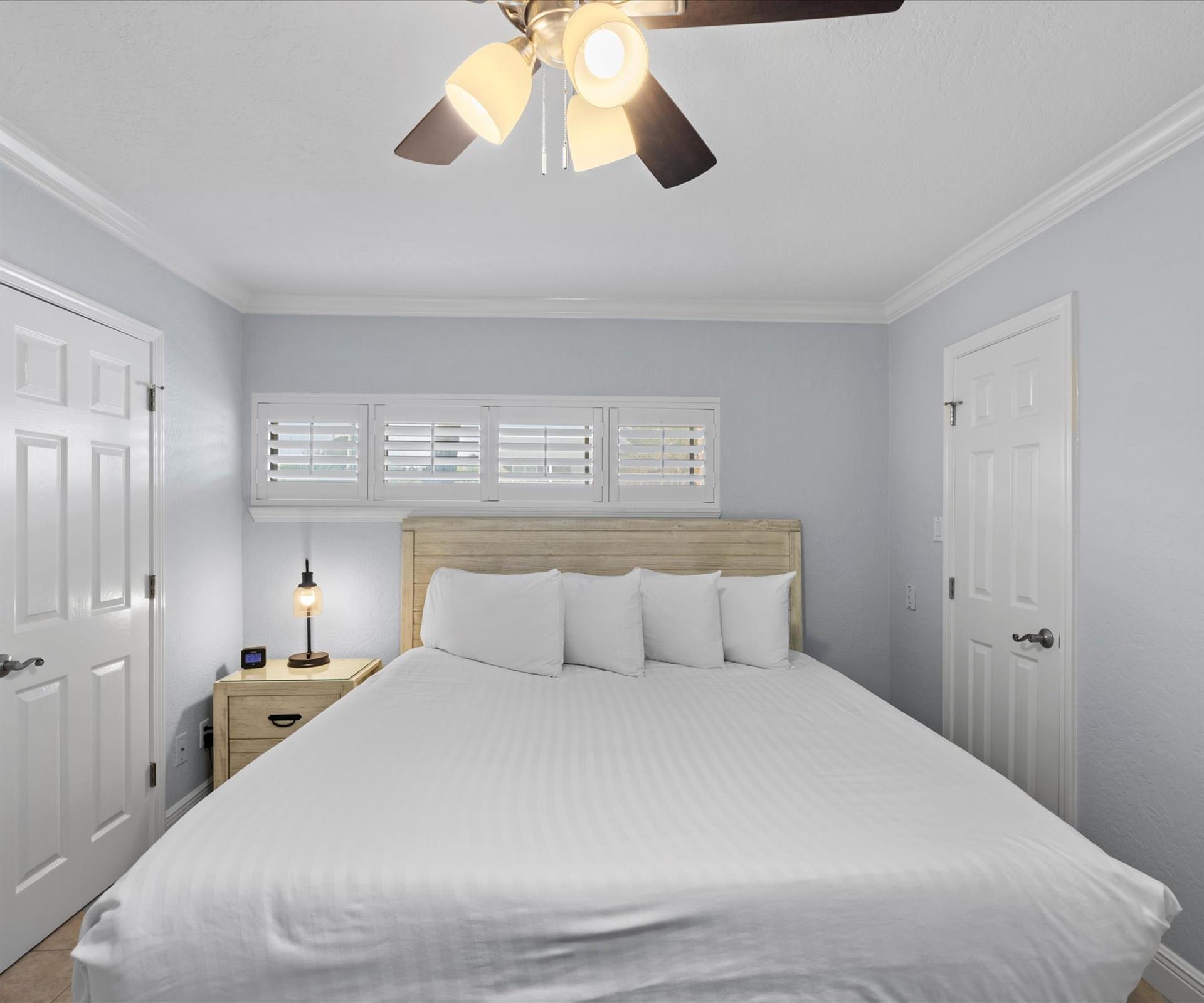 HSRC 1A Master Bedroom With King Bed