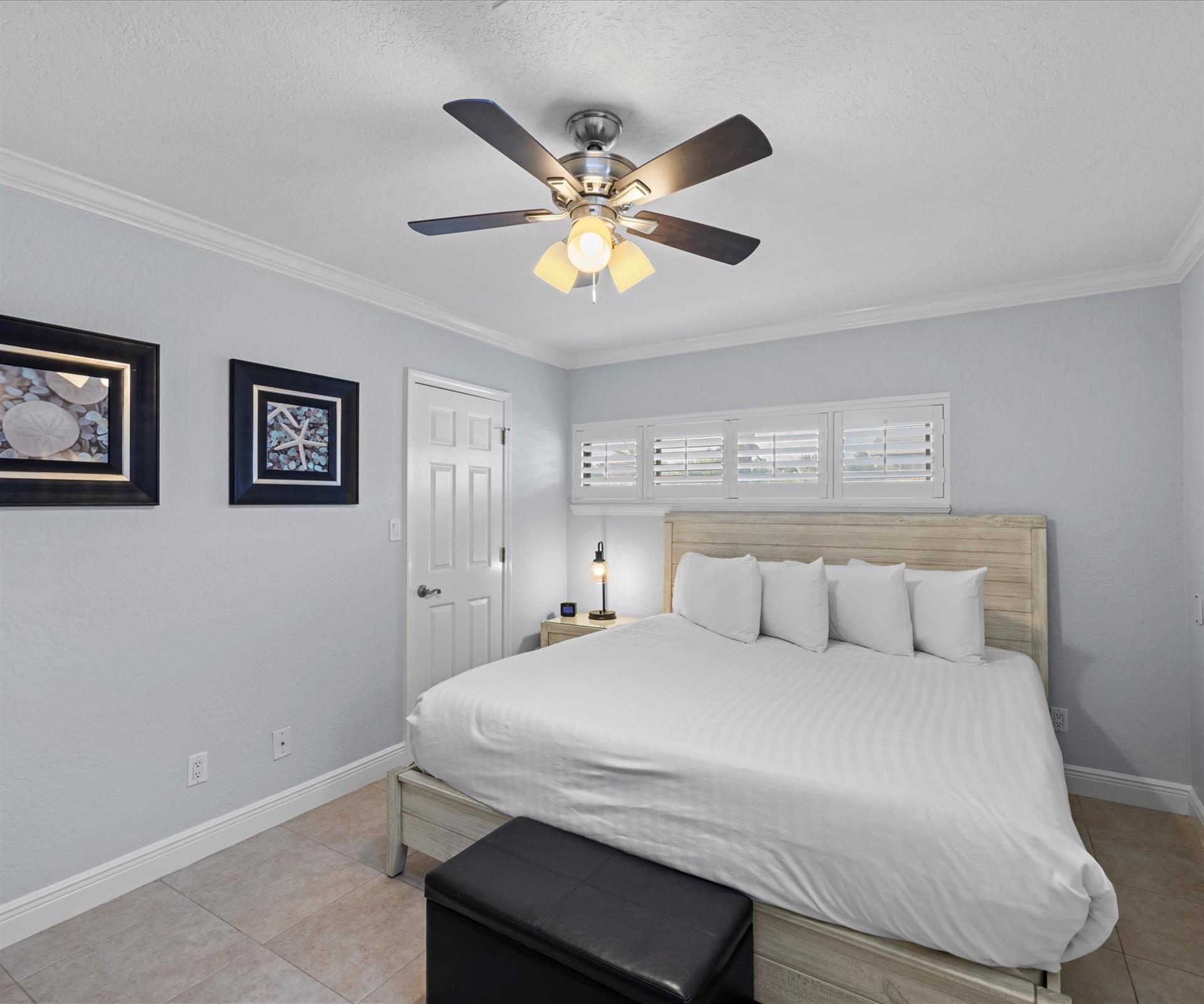 HSRC 1A Master Bedroom With King Bed