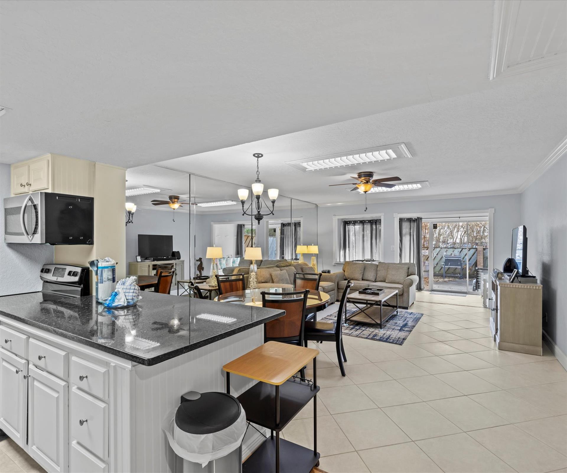 HSRC 1A Kitchen, Dining  Living Area View