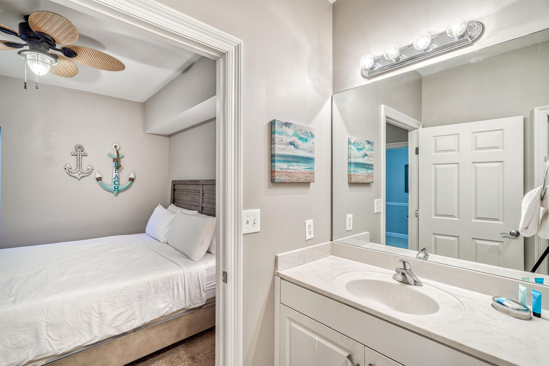 King Bedroom with Private Bath