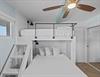 HSRC 321 Second Bedroom Loft Bed Over Queen Bed