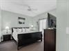 Primary bedroom with king bed