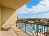 Private balcony with pool view