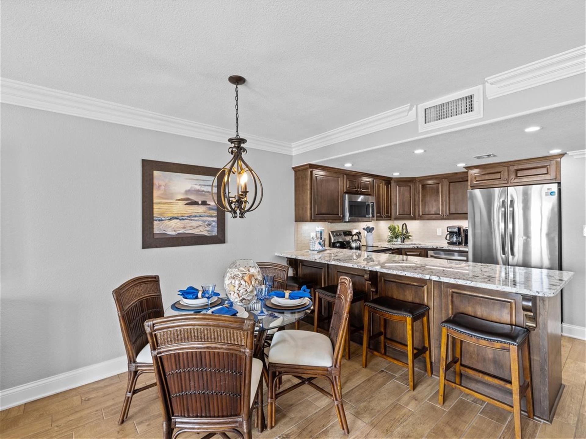 HSRC 522 Dining Area Breakfast Bar