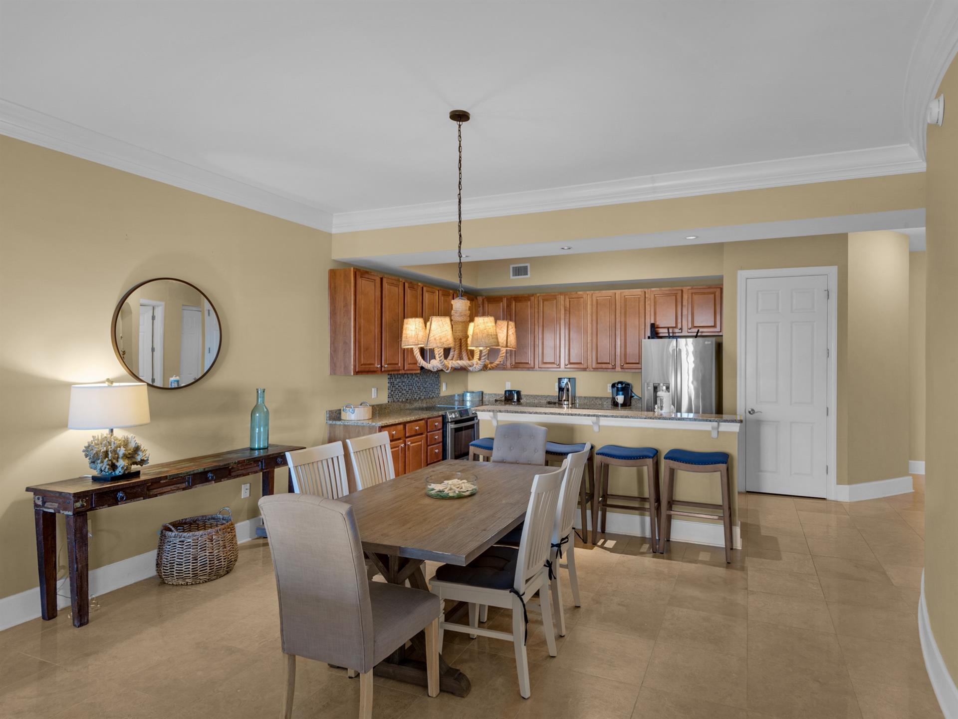 Dining Area and Kitchen Area