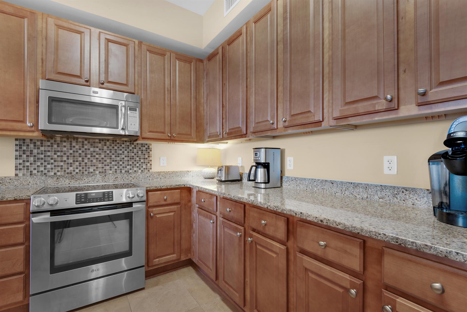 Kitchen Providing Plenty of Counter Space