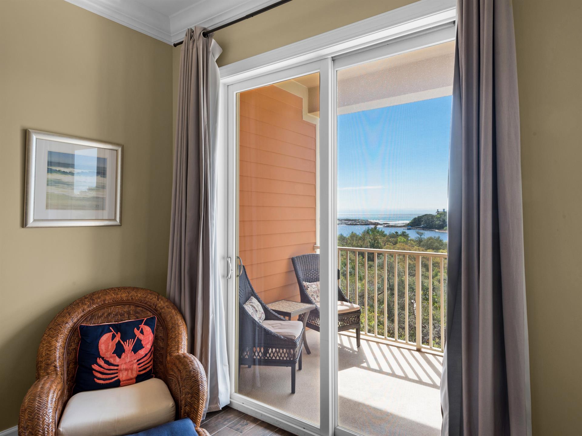 Primary Bedroom Balcony View