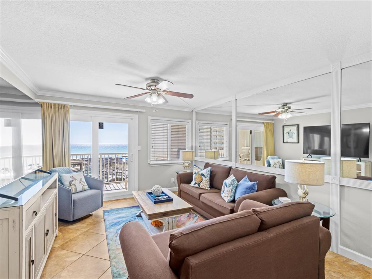 HSRC 304 Living Area With Gulf  View