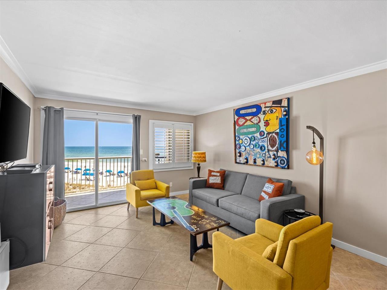 HSRC 301 Living Area With Gulf View