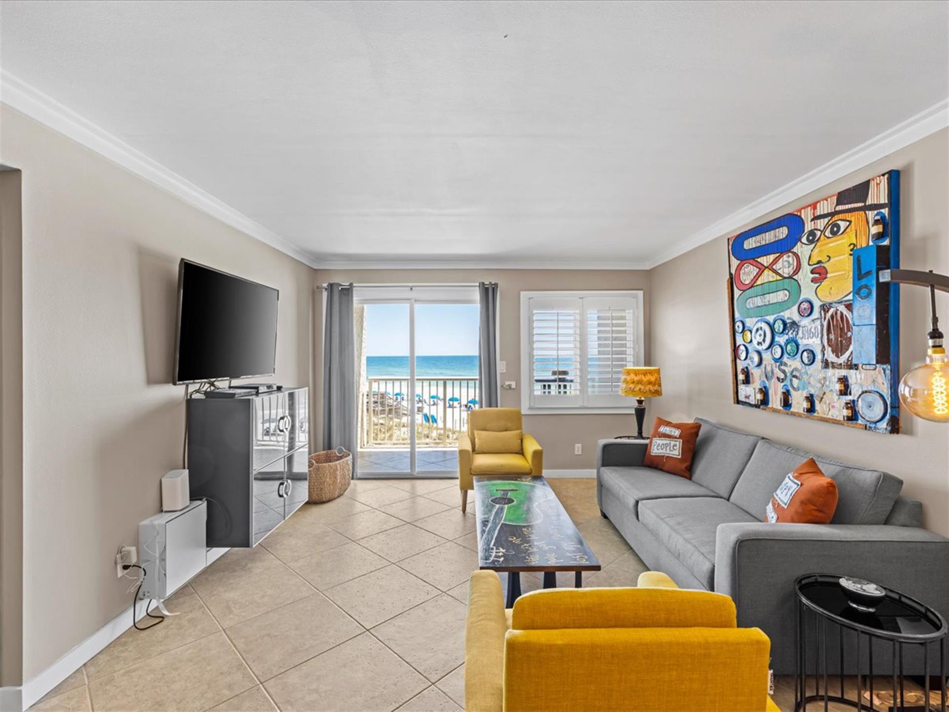 HSRC 301 Living Area With Gulf View