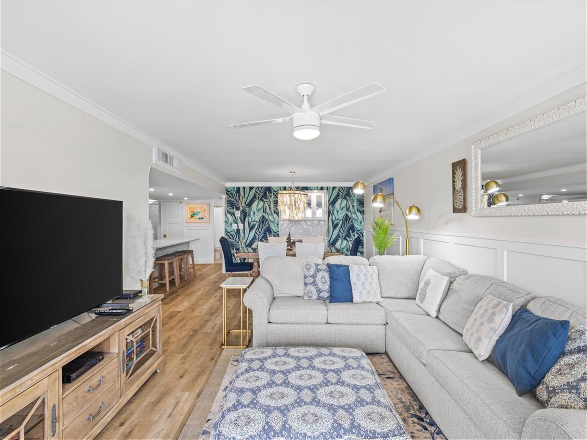 Sofa Sleeper Sectional in Living Room