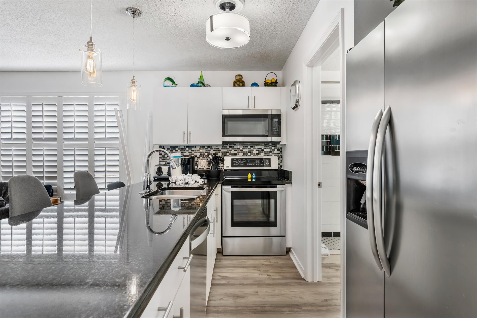 Kitchen with Stainless Steel Appliances