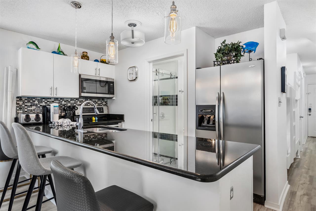 Kitchen with Bar Seating