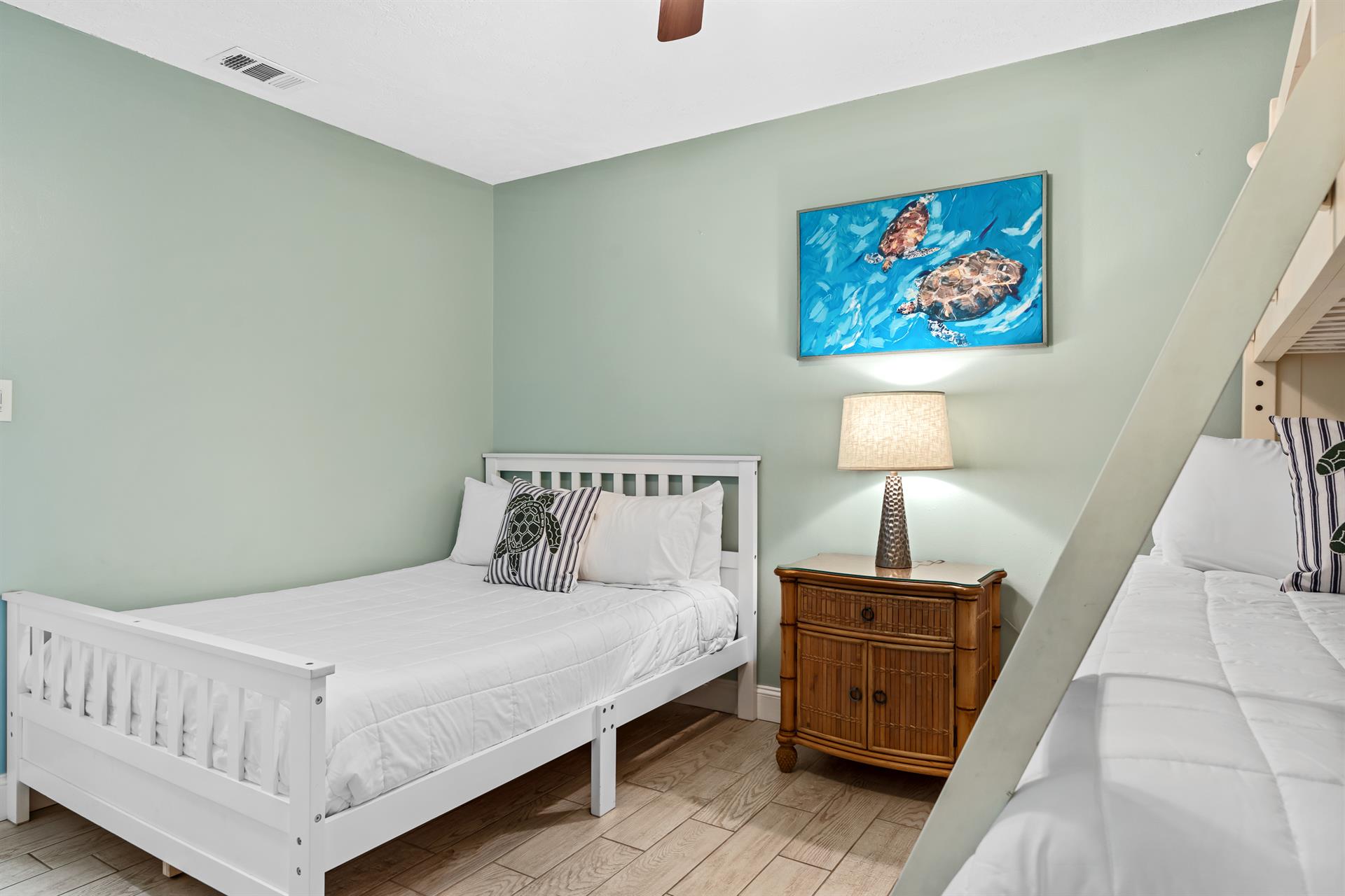 Guest Bedroom with Full Sized Bed